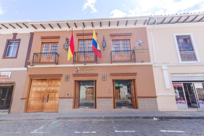 Alejandrina Hotel Cuenca Esterno foto
