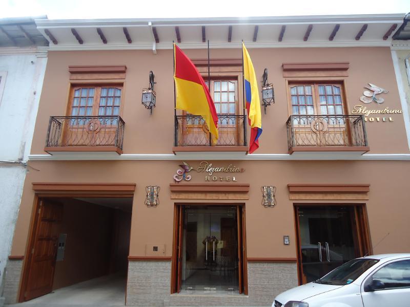 Alejandrina Hotel Cuenca Esterno foto
