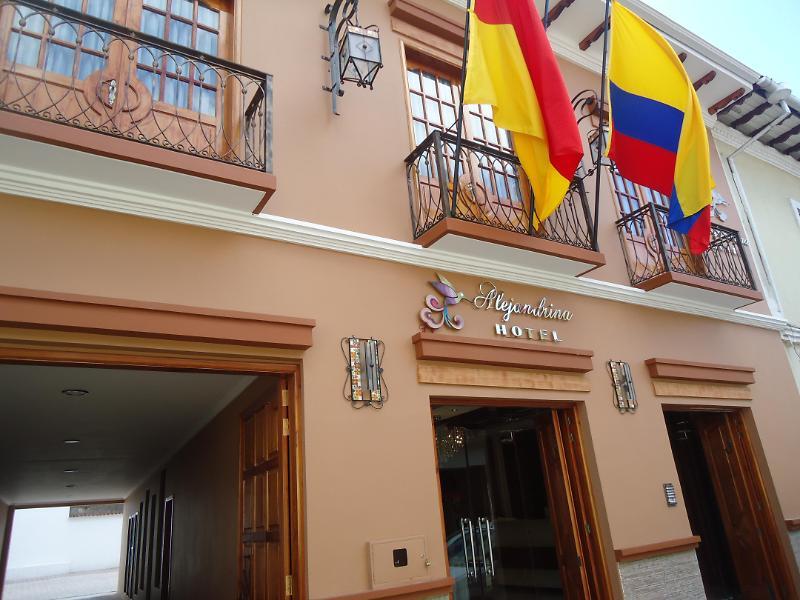 Alejandrina Hotel Cuenca Esterno foto